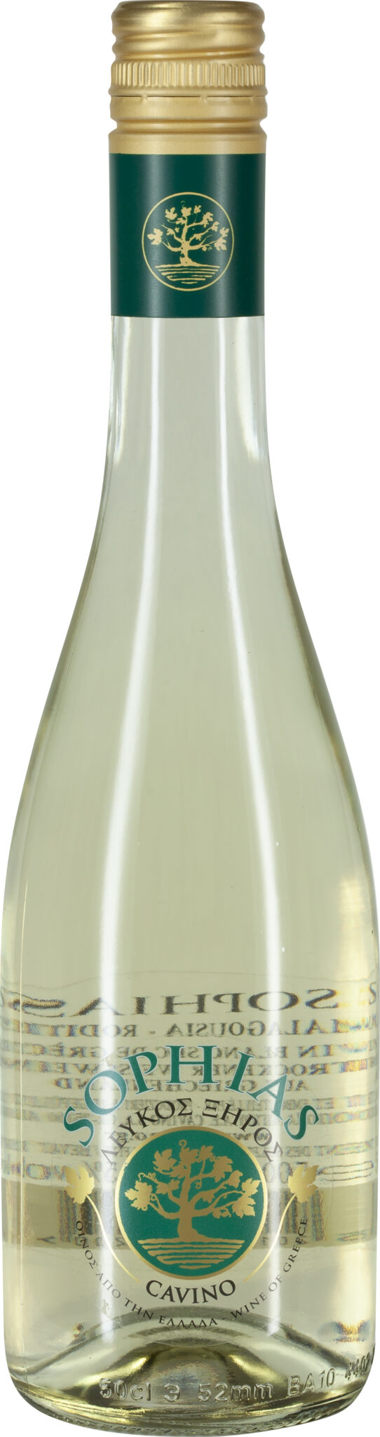 Cavino Sophias Griechischer Weißwein trocken - 0,5 l